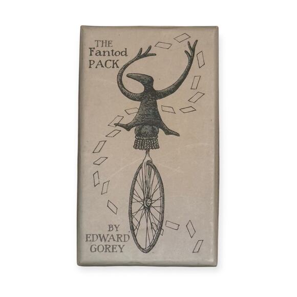 Fantod Pack By Edward Gorey Art Tarot Cards Booklet Limited Edition Archetypes - Picture 2 of 4